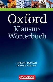 Oxford klausur wörterbuch - oxford,